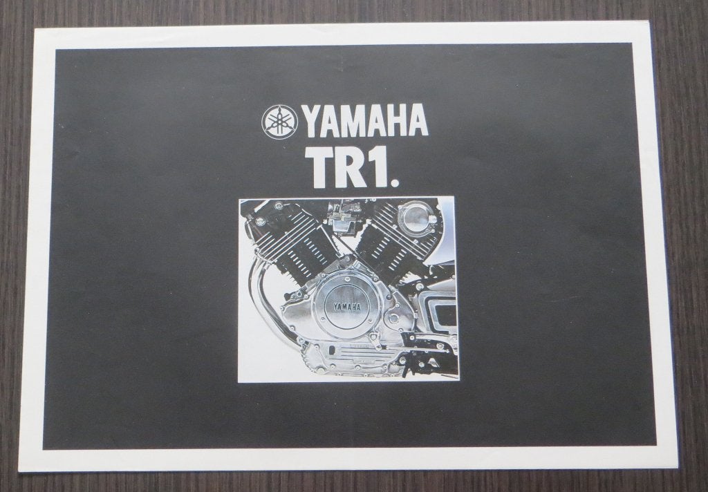 Folder Yamaha TR 1 - 1981 - 4 blz (meertalig), Verzenden, Yamaha