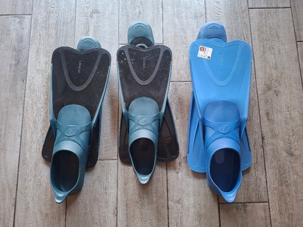 Zwemvliezen / flippers, Watersport en Boten, Ophalen of Verzenden, Zo goed als nieuw, Snorkelvinnen