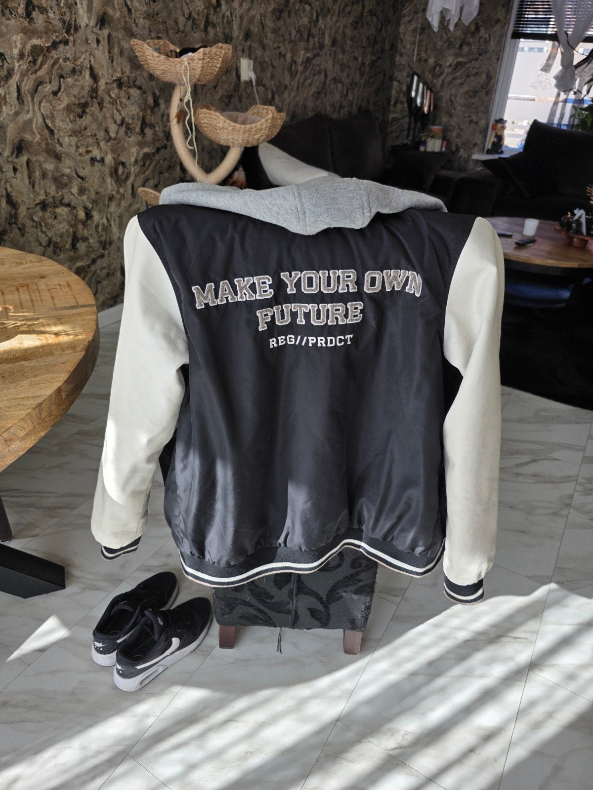 Stoere Varsity Jacket - Statewide - Maat 164, Kleding | Heren, Ophalen, Zo goed als nieuw, Statewide