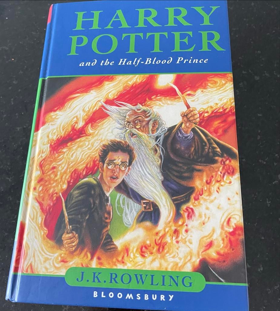 Harry Potter en de Half-Blood Prince met fout in tekst!!!, Boeken, Ophalen of Verzenden, Zo goed als nieuw