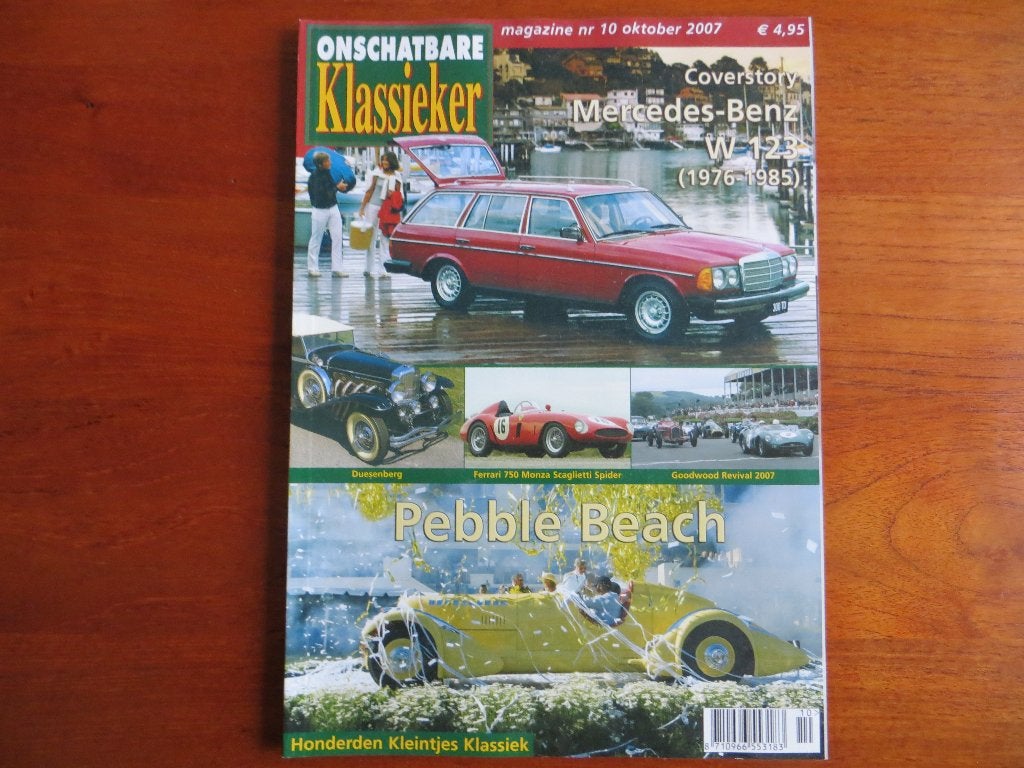 Onschatbare Klassieker 10 2007 Mercedes-Benz W123 (’76-’85), Boeken, Auto's | Folders en Tijdschriften, Ophalen of Verzenden, Nieuw
