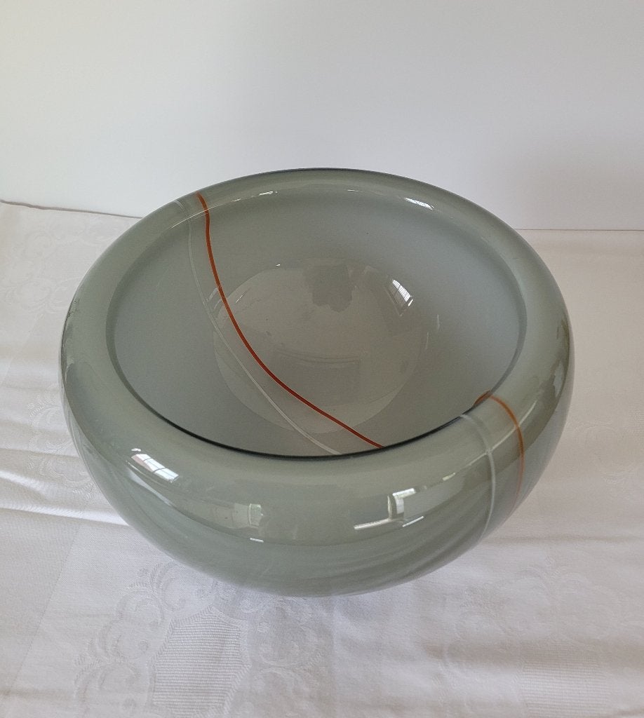 Dubbelwandig bowl 'Michael Bang' Kastrup Holmegaard, Antiek en Kunst, Ophalen of Verzenden