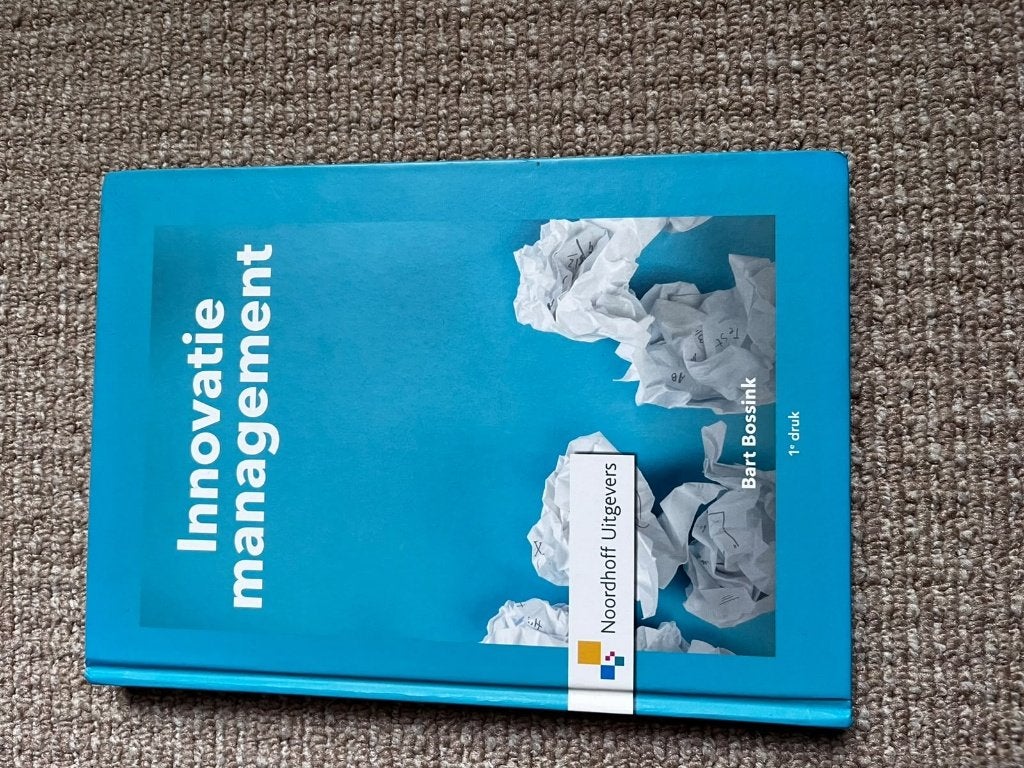 Innovatiemanagement Bossink hardcover (9789001878801), Ophalen of Verzenden, Gelezen, Management