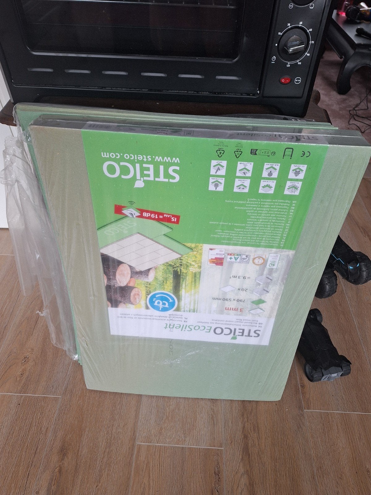 26 groene ondervloerplaten, Ophalen, Overige materialen, 30 cm of meer, 50 tot 150 cm