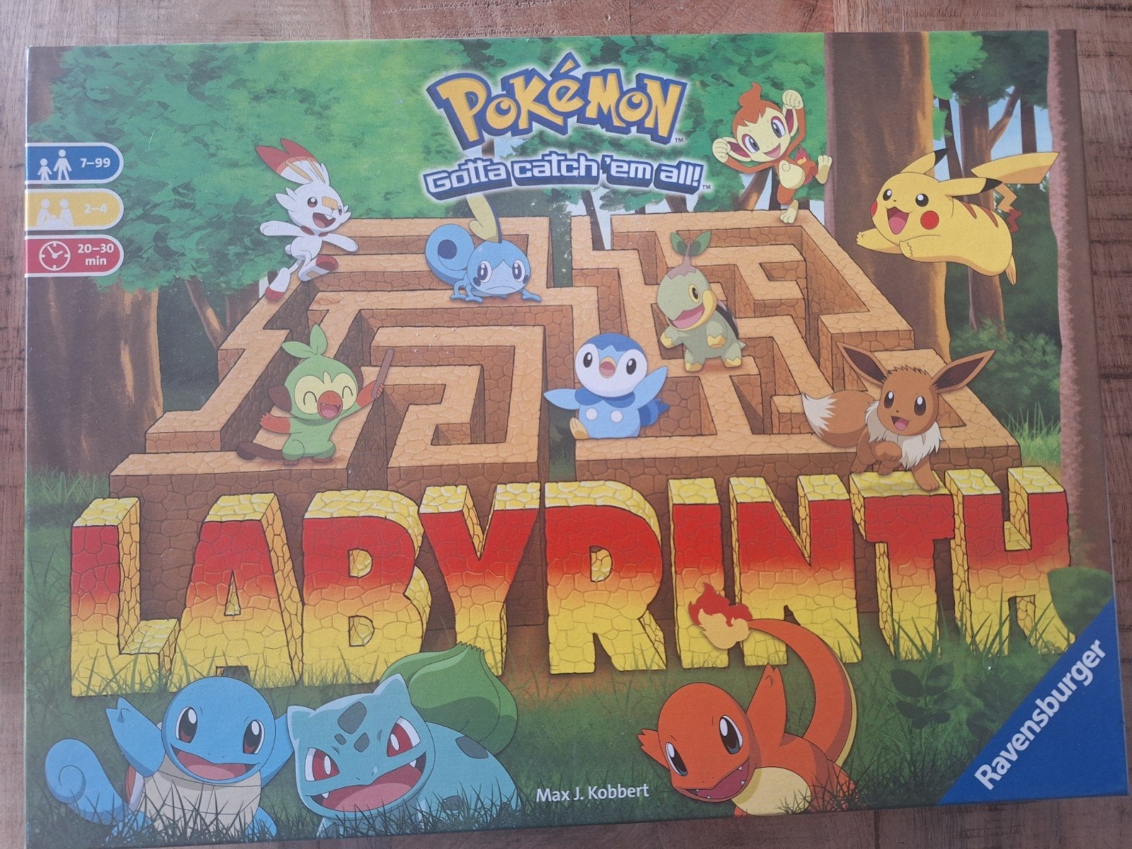 Pokémon Labyrinth Bordspel - Zo goed als nieuw, Ophalen of Verzenden, Zo goed als nieuw