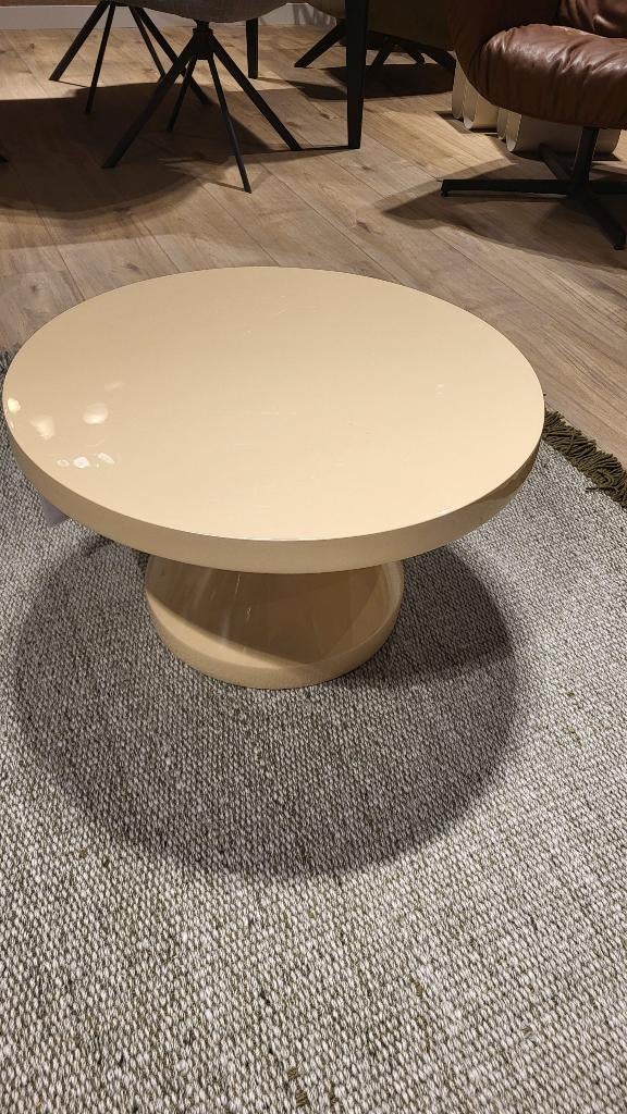 Salon tafel Mento Montel, Ophalen, Kunststof, Rond, Zo goed als nieuw