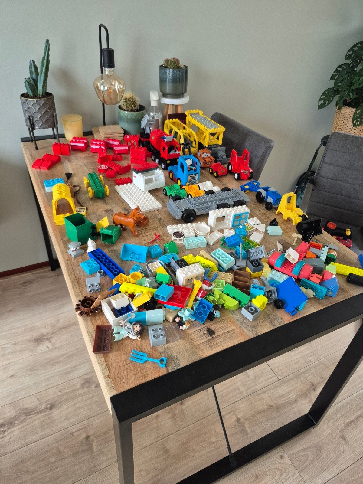 Grote partij LEGO DUPLO 5 kg | veel voertuigen & accessoi, Ophalen of Verzenden, Gebruikt