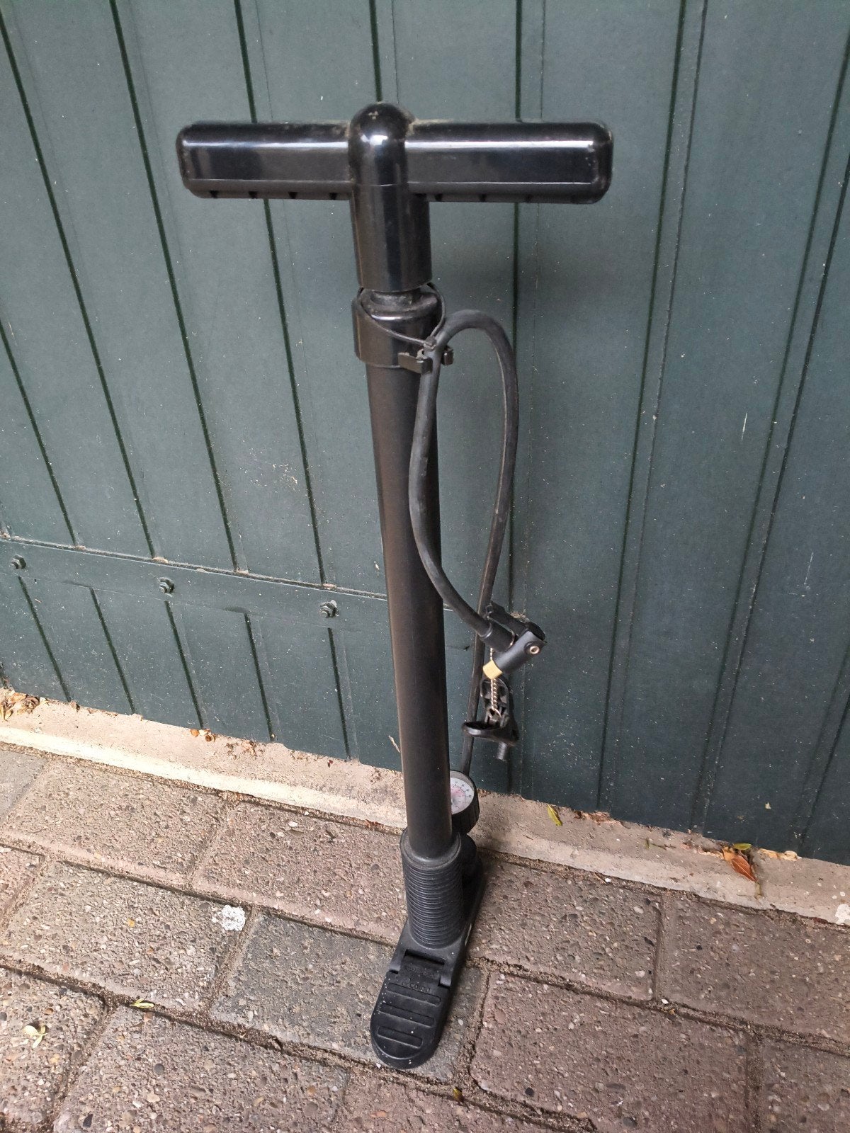 Dyto / Halfords Fietspomp met drukmeter, Fietsen en Brommers, Ophalen of Verzenden, Drukmeter, Gebruikt