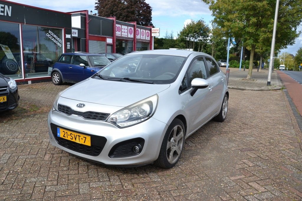 Kia Rio 1.2 CVVT Plus Pack (bj 2011), Auto's, Euro 5, Gebruikt, 4 cilinders, Elektrische ramen