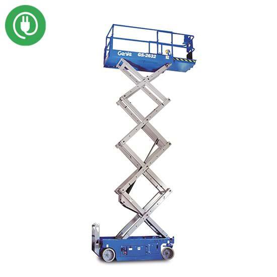 Genie 10 m werkhoogte 12 meter te huur, Doe-het-zelf en Verbouw, Steigers, Ophalen of Verzenden
