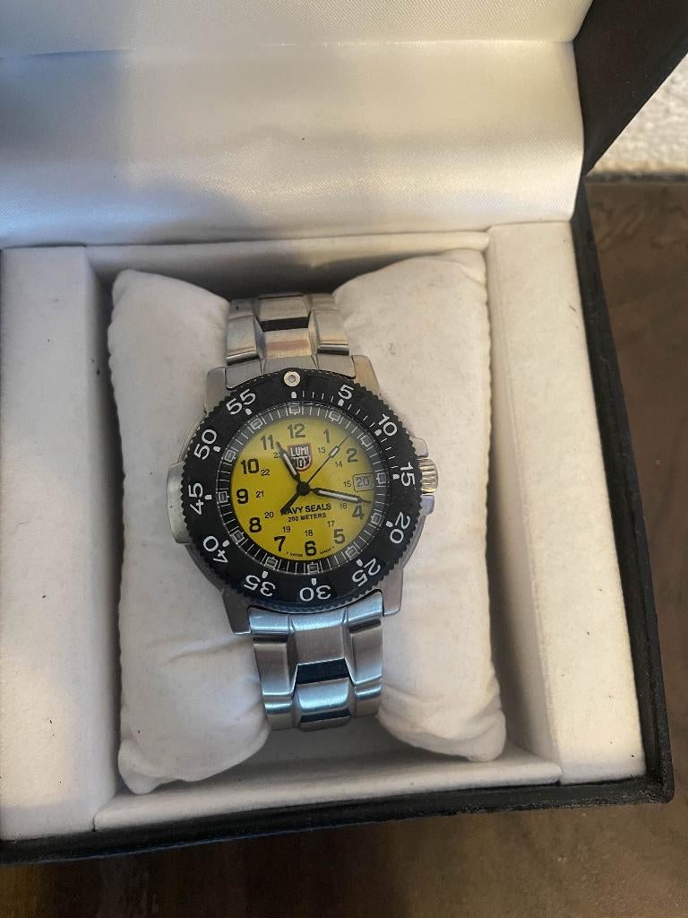 Luminox 3100 Navy Seal horloge, Staal, Gebruikt, Staal, Polshorloge