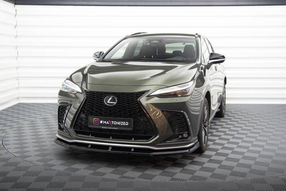 Voorlip sideskirt diffuser spoiler - Lexus NX F-Sport 21+, Ophalen of Verzenden