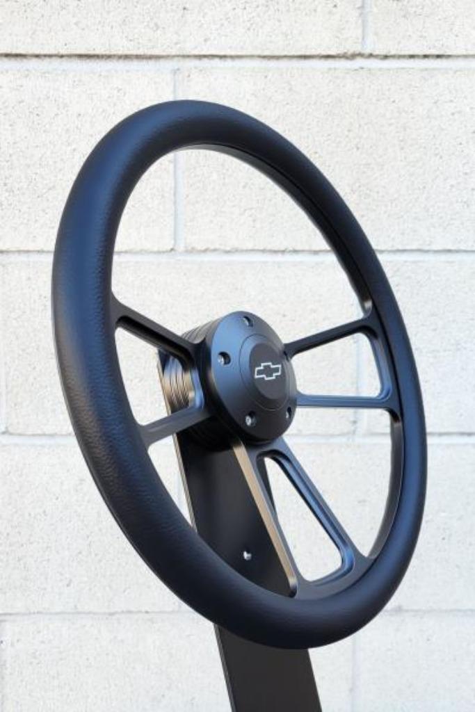 Forever Sharp stuur 14" Black Muscle + Chevy claxon, Ophalen of Verzenden, Nieuw, Chevrolet