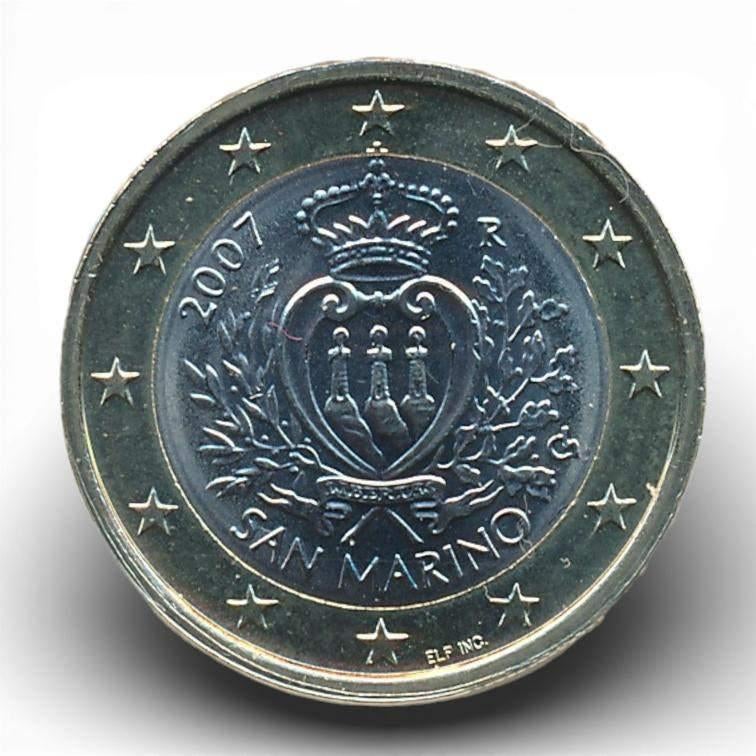 San Marino 1 euro 2007