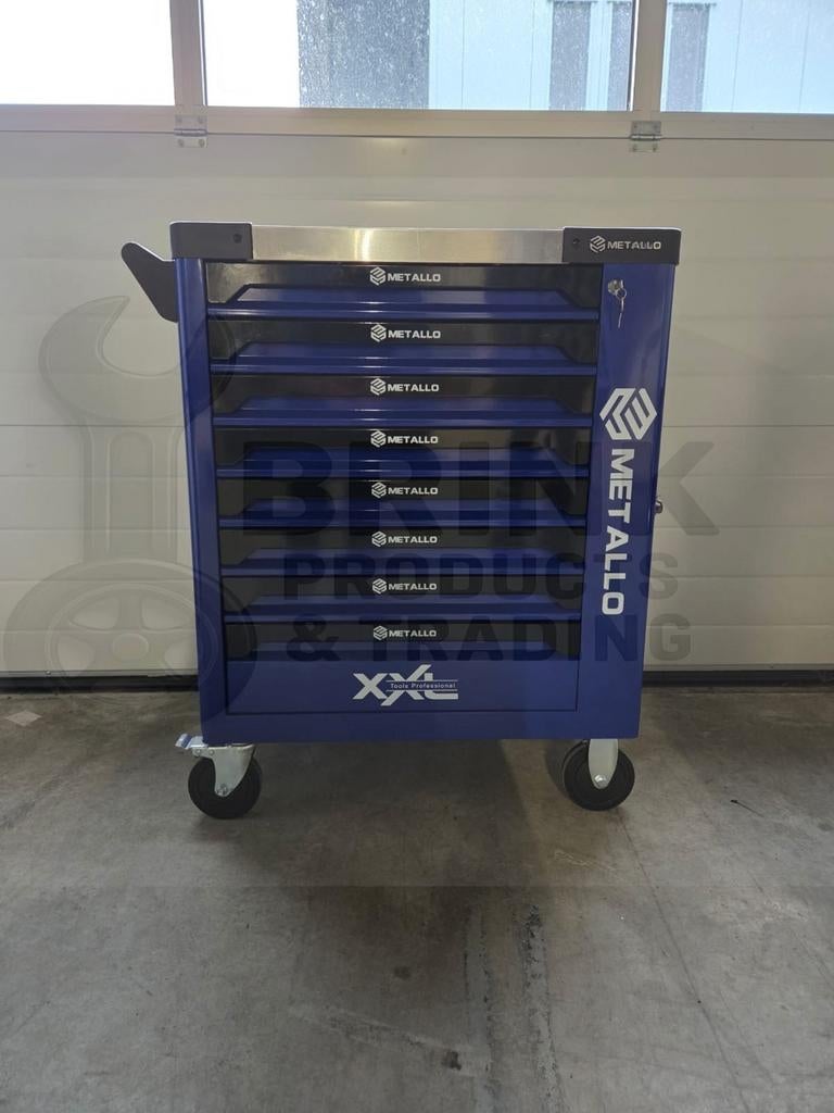 NIEUWE goed gevulde Metallo gereedschapswagen o.a remmenset, Doe-het-zelf en Verbouw, Gereedschap | Handgereedschap, Ophalen of Verzenden