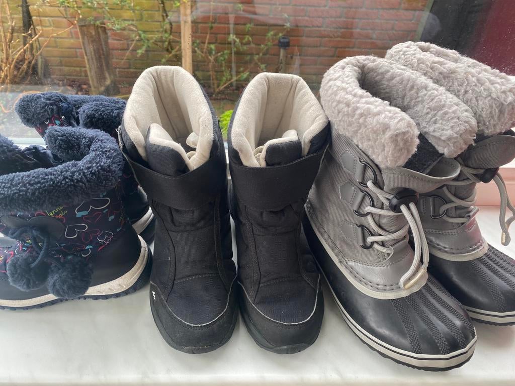 Waterdichte wsrme boots, Jongen of Meisje, Ophalen of Verzenden, Laarzen, Zo goed als nieuw