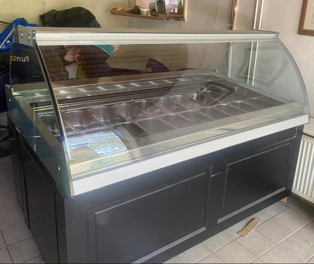 Prachtige  ijsvitrine, Ophalen, Nieuw zonder verpakking, Koelen en Vriezen
