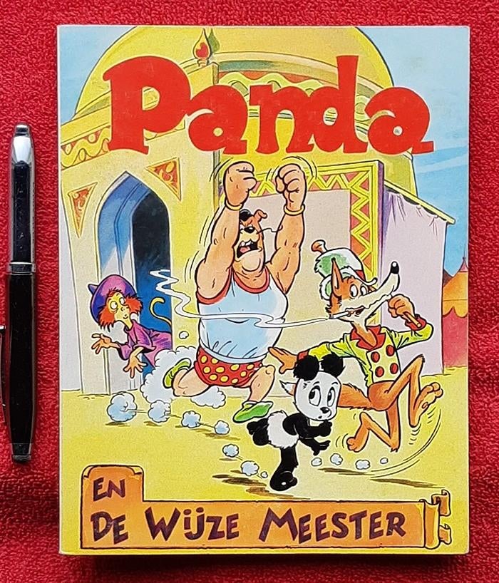 Panda en de wijze meester. 1e druk. 1979. Marten Toonder, Gelezen, Marten Toonder, Verzenden, Eén stripboek