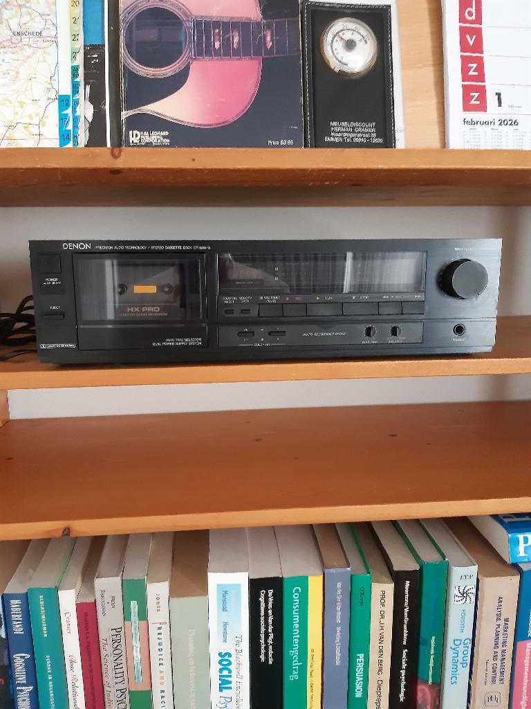 DENON DR-M10HX Stereo Cassette tapedeck, Audio, Tv en Foto, Cassettedecks, Ophalen, Denon, Tiptoetsen