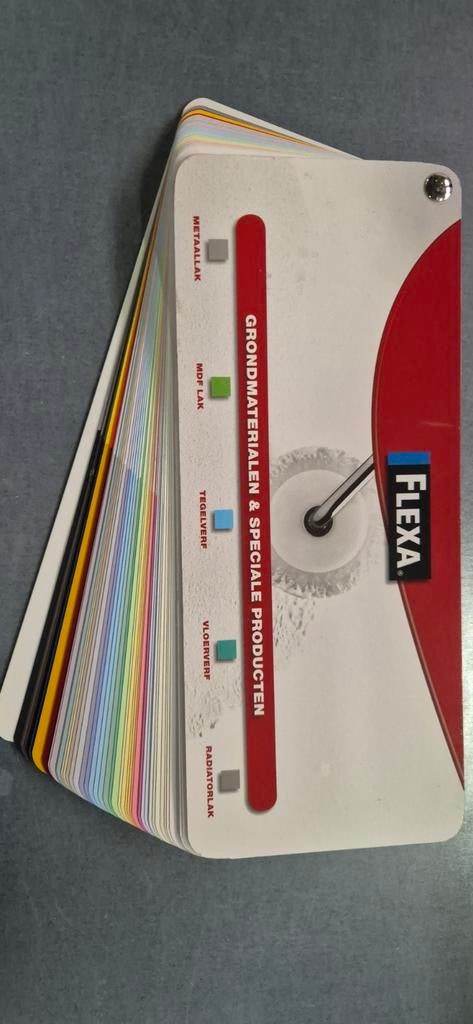 Flexa Grondmaterialen & Speciale Producten kleurenwaaier, Ophalen of Verzenden, Nieuw