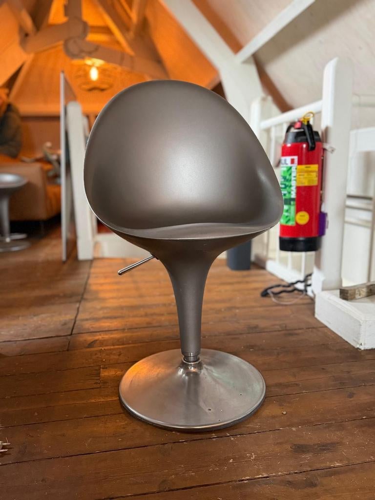 Magis Bombo stoelen + barkruk - design set, Huis en Inrichting, Stoelen, Ophalen, Gebruikt, Design, Grijs
