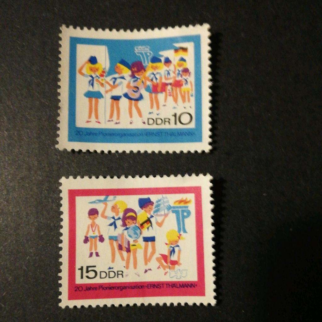 DDR 1968 Michel 1432 en 1433, Ophalen of Verzenden, DDR