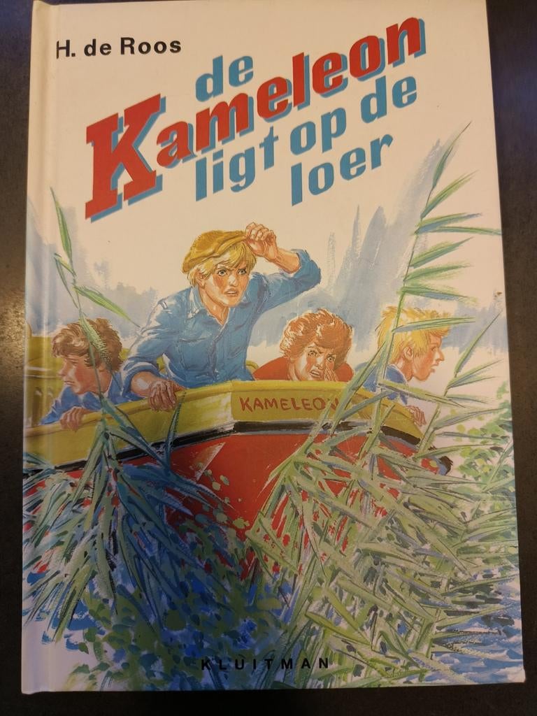 De Kameleon ligt op de loer - H. de Roos, Ophalen of Verzenden, Zo goed als nieuw, H. de Roos, Fictie algemeen
