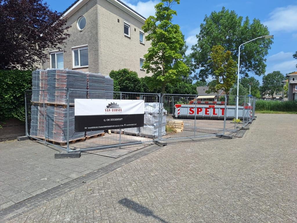 Bouwhekken te huur, Ophalen of Verzenden