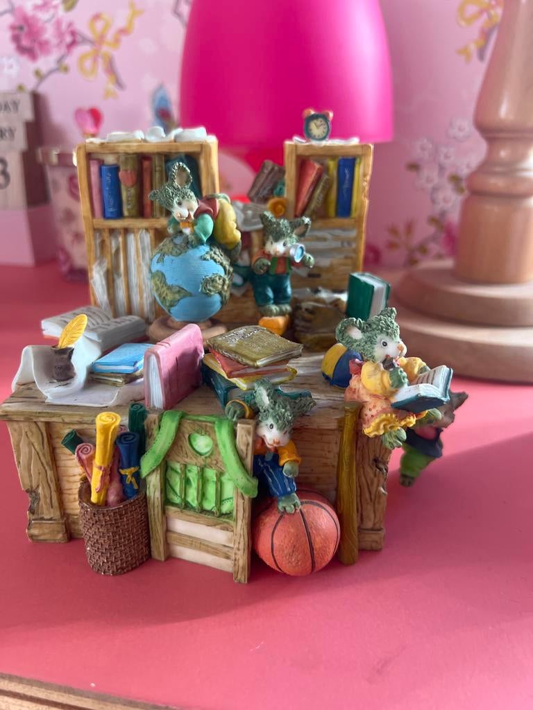 Mooie Muziekdoos met Muisjes, Ophalen of Verzenden
