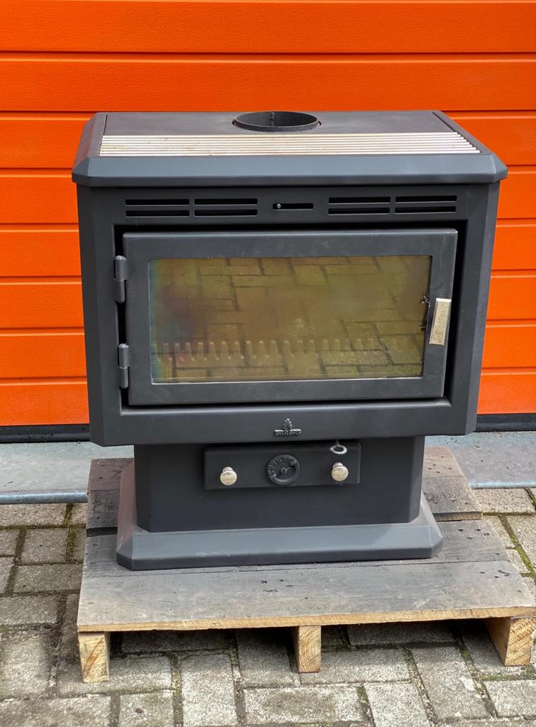 Barbas vrijstaande houtkachel 7 kW , gebruikt, Ophalen, Gebruikt, Houtkachel, Vrijstaand