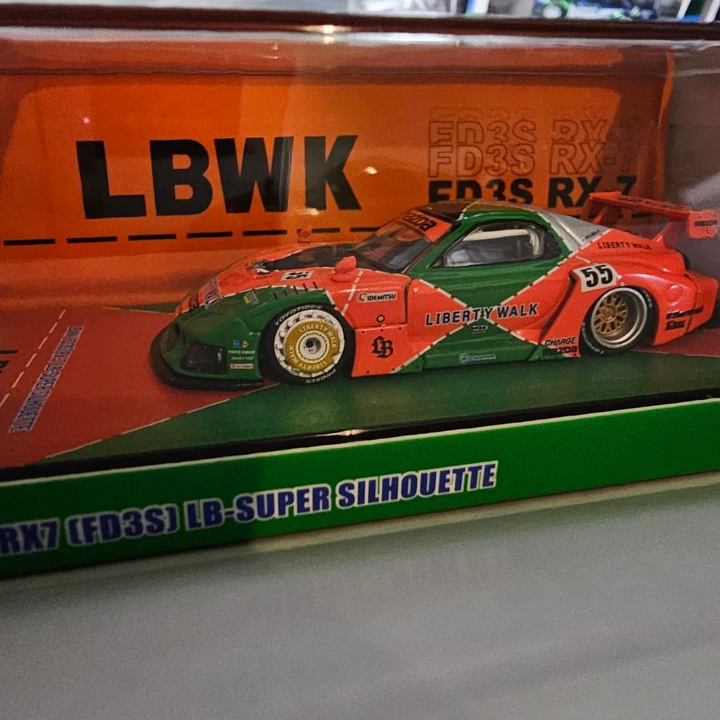 LBWK FD3S RX-7 Modelauto, Ophalen of Verzenden, Nieuw