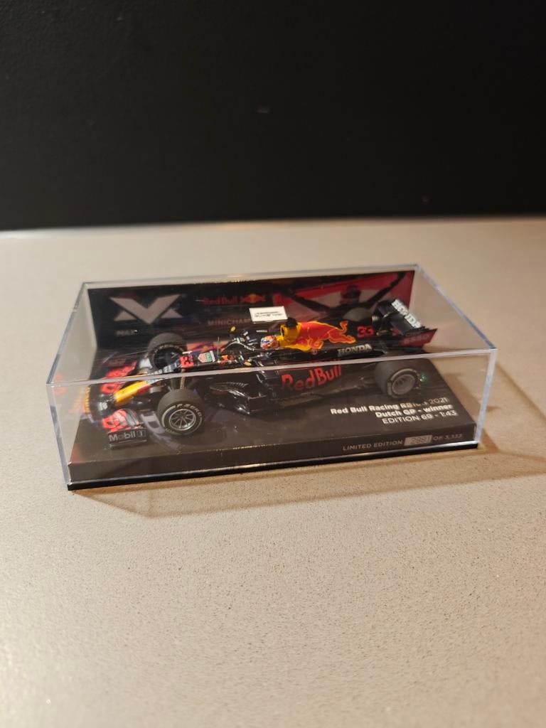 Minichamps RB16B Verstappen Zandvoort 2021 1:43, Hobby en Vrije tijd, Modelauto's | 1:18, Ophalen of Verzenden, Nieuw, Auto, MiniChamps