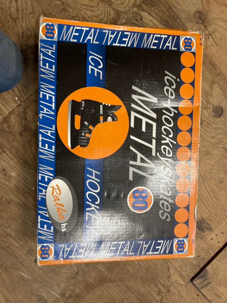 Ralka Metal 80 IJshockeyschaatsen Maat 43, Ophalen of Verzenden, Gebruikt, IJshockeyschaatsen, Overige merken