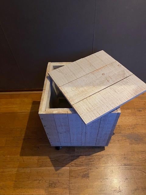 Verrijdbaar kastje met opslag, Ophalen, Minder dan 50 cm, Gebruikt, 25 tot 50 cm