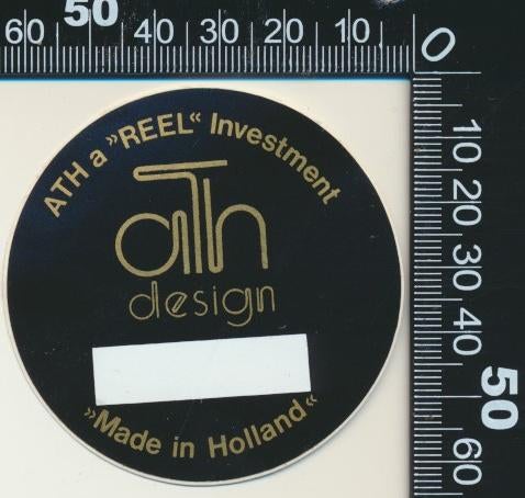 Sticker: ATH Design, Ophalen of Verzenden, Zo goed als nieuw, Bedrijf of Vereniging