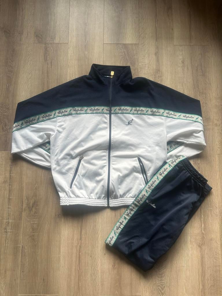 Oldschool Australian Pak Maat 52, Ophalen of Verzenden, Zo goed als nieuw, Maat 52/54 (L), Blauw