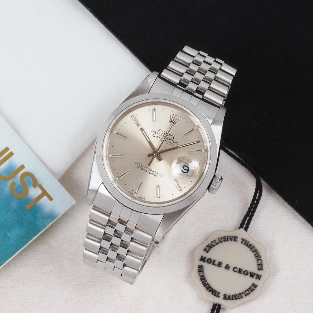 Rolex datejust 36 (16200), Staal, Polshorloge, Kikkertweg 18, 1521 RG Wormerveer, Ophalen of Verzenden