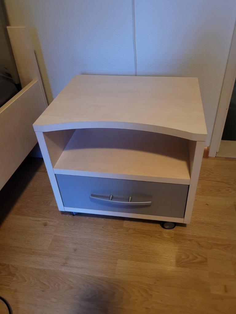 Complete Slaapkamer Set: Bed, Kast, Bureau & Meer!, Gebruikt, 100 tot 150 cm, 200 cm of meer, Overige houtsoorten