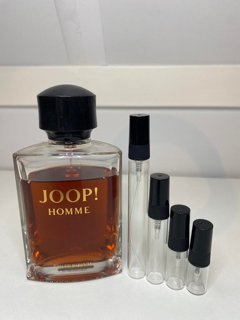 Joop! Homme edp tester sample decant, Verzamelen, Parfumverzamelingen, Ophalen of Verzenden, Nieuw, Proef of Tester