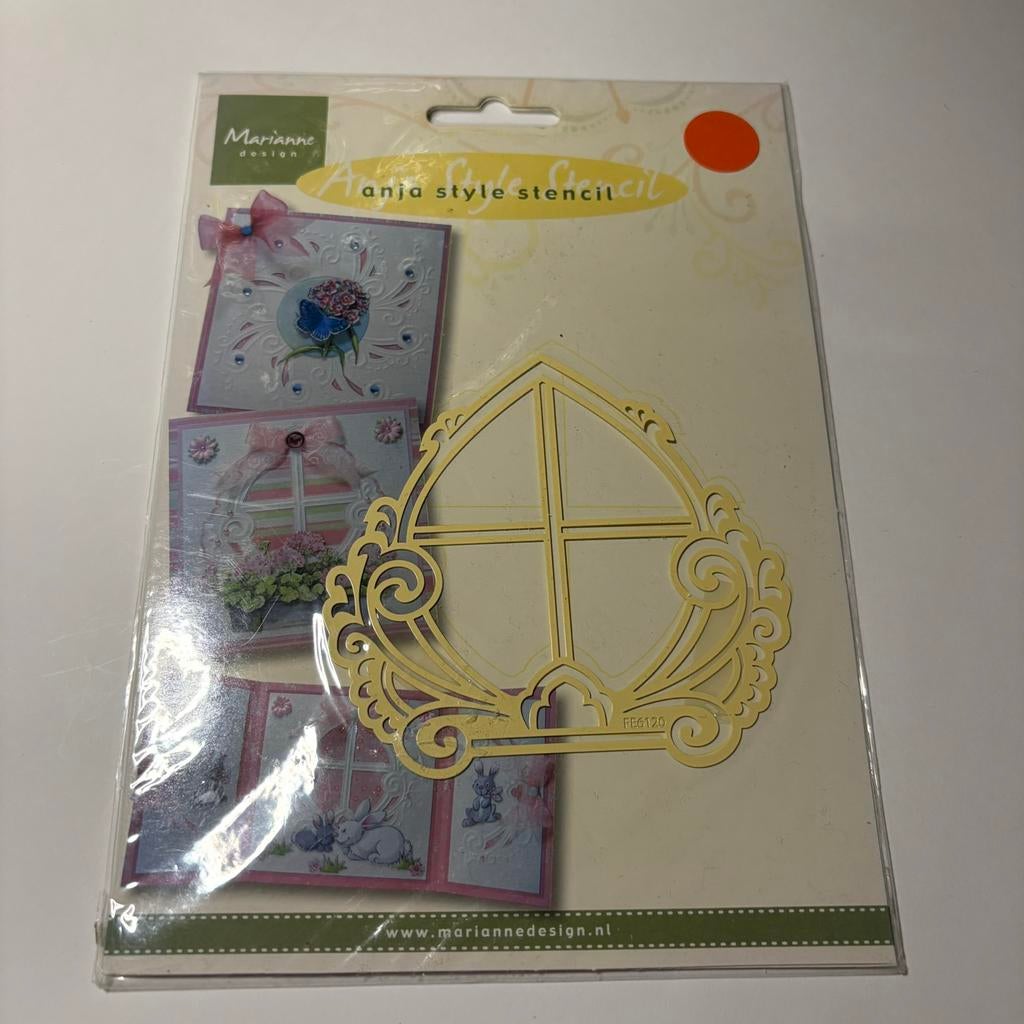 Embossing mal mariane design geel, Ophalen of Verzenden, Zo goed als nieuw, Overige thema's, Pons of Mal