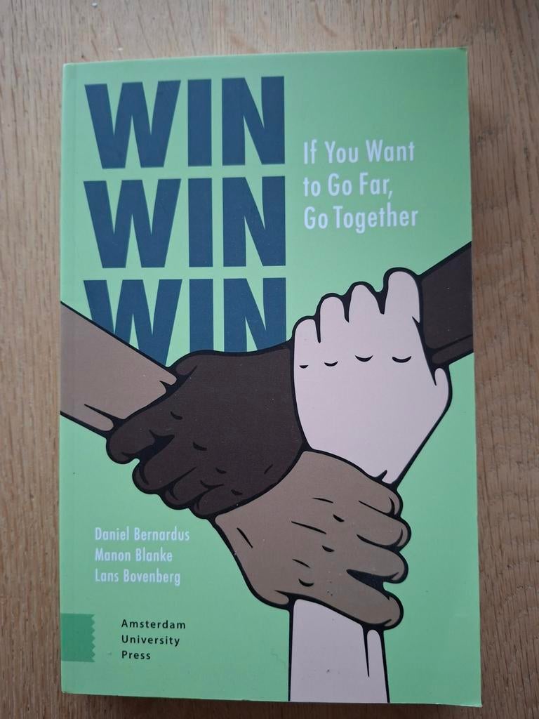 Win Win Win - Samenwerking en Vertrouwen, Ophalen of Verzenden, Nieuw, Management, Daniel Bernardus, Manon Blanke, Lans Bovenberg