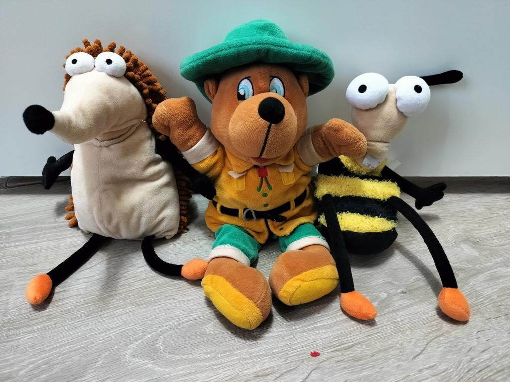 Landal bollo egeltje en bij knuffels, Ophalen of Verzenden, Zo goed als nieuw, Overige typen