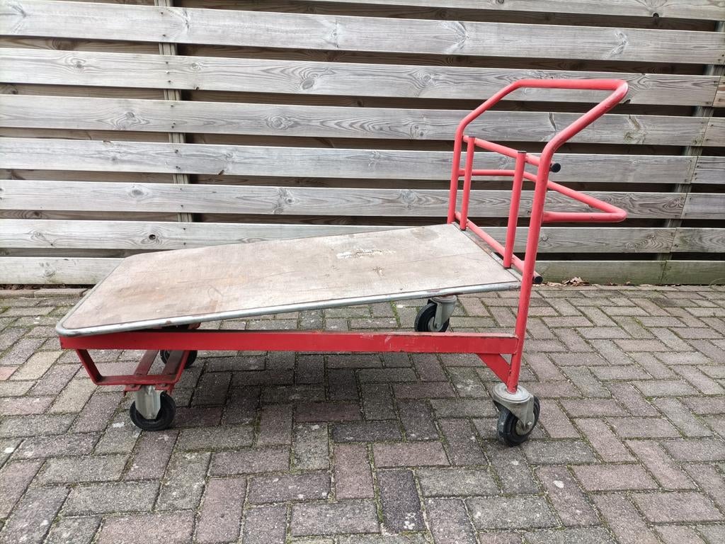 Cash & Carry Trolley, 100 liter of meer, Ophalen, Transportkar