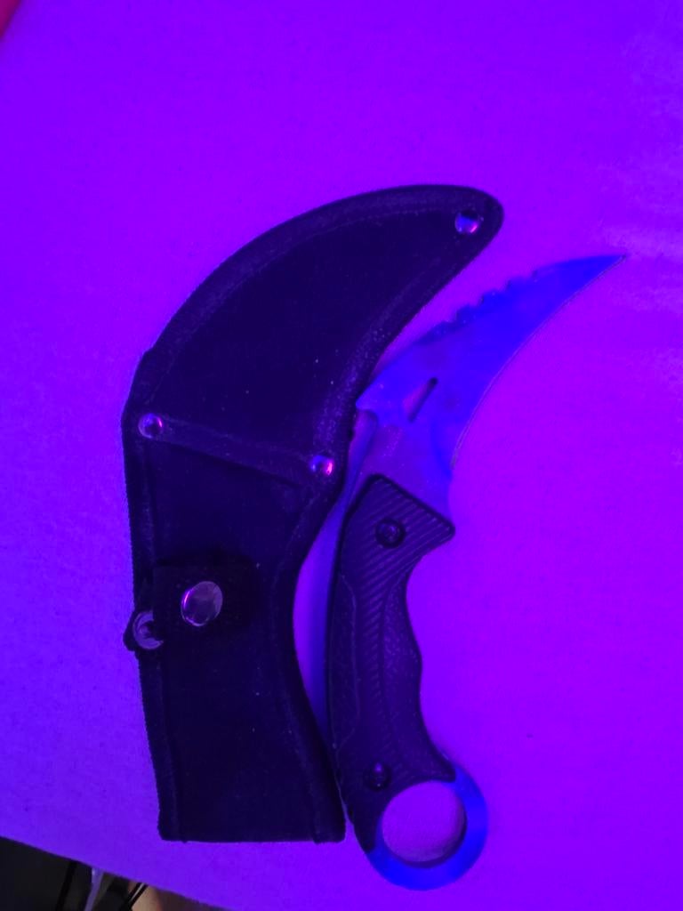 Karambit mes met schede, Ophalen of Verzenden, Overige soorten, Overige gebieden, Mes of Dolk