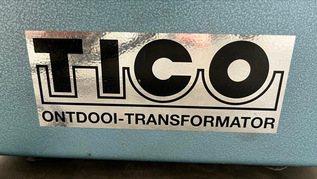 Tico ontdooi transformator, Ophalen, Zo goed als nieuw, 250 ampère of meer, Elektroden