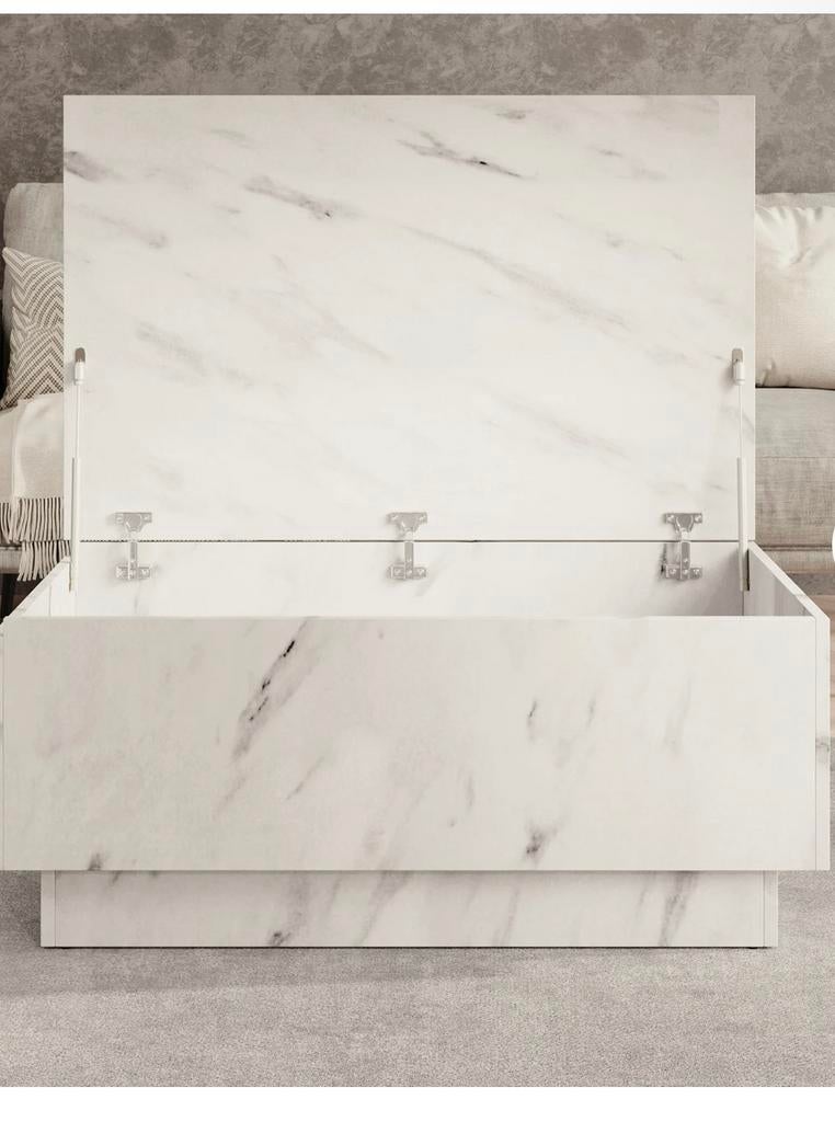 Micha Salontafel Meubella - Nieuw in doos, Ophalen, Kunststof, 100 tot 150 cm, Nieuw