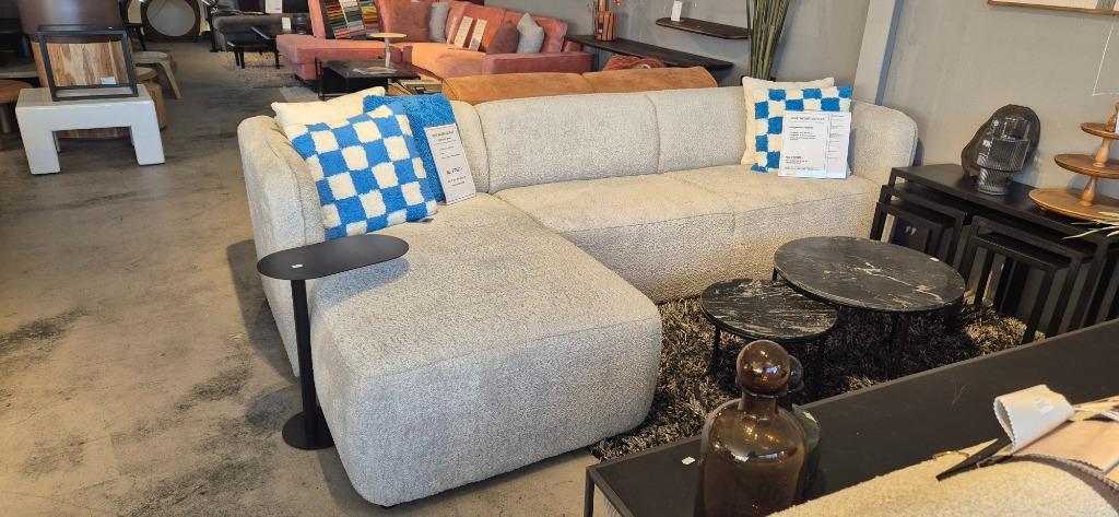 Loungebank Madrid direct uit voorraad leverbaar !!, Huis en Inrichting, 150 tot 200 cm, Hoekbank, Nieuw, 75 tot 100 cm