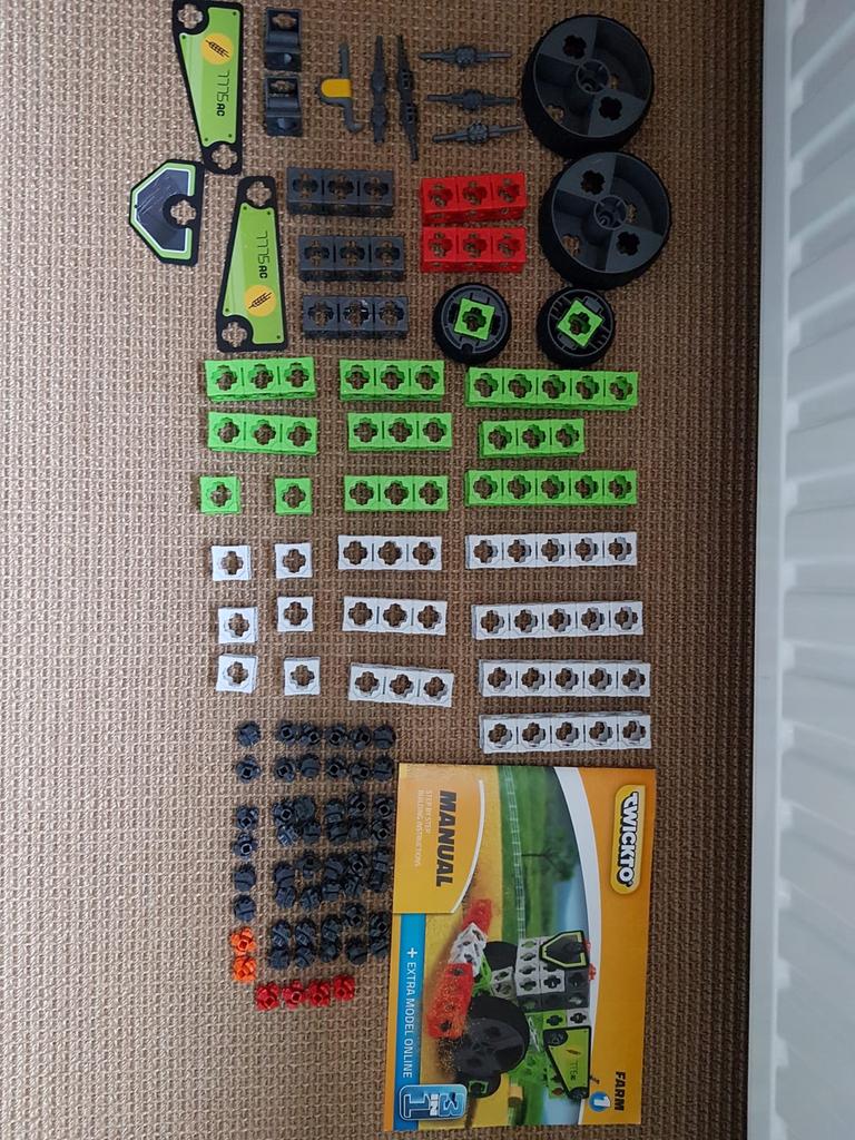 Twickto Bouwstenen - Tractor Model, Kinderen en Baby's, Ophalen, Zo goed als nieuw, Overige merken