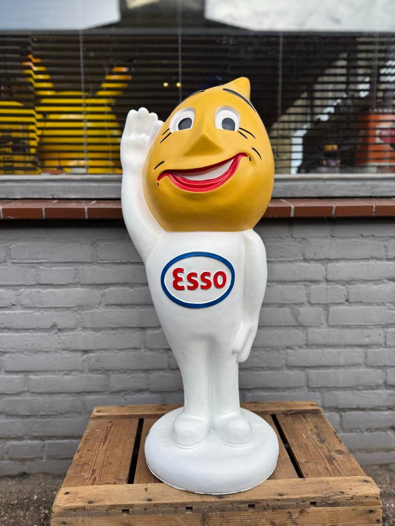 Groot Esso druppel reclame beeld, Verzamelen, Merken en Reclamevoorwerpen, Ophalen, Reclamebord, Gebruikt, .