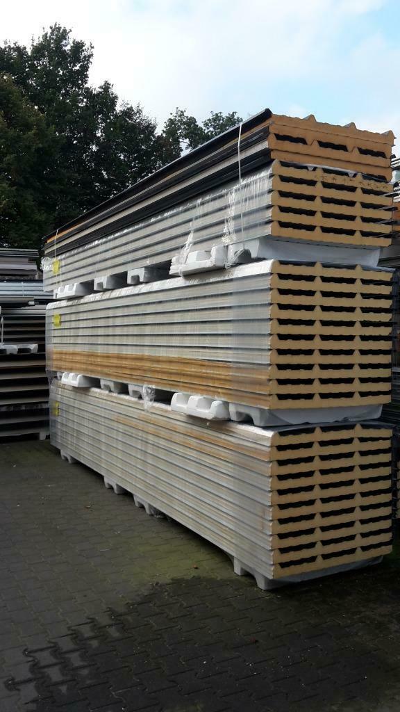 Dakplaten / Dakpanelen / Wandpanelen / Sandwichpanelen / Dam, Doe-het-zelf en Verbouw, Ophalen, Nieuw, Overige materialen, 50 tot 100 mm